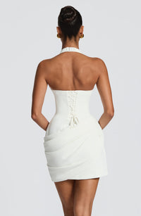 Daphne Mini Dress – Ivory