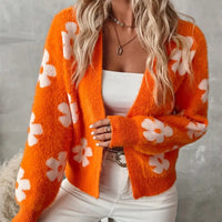 Nellie Cardigan with Floral Print