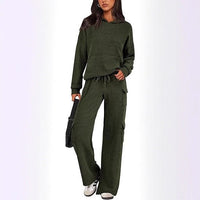 Nellie Comfortable Trousers with Hood