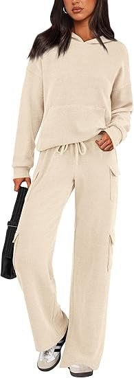 Nellie Comfortable Trousers with Hood in Reismeis