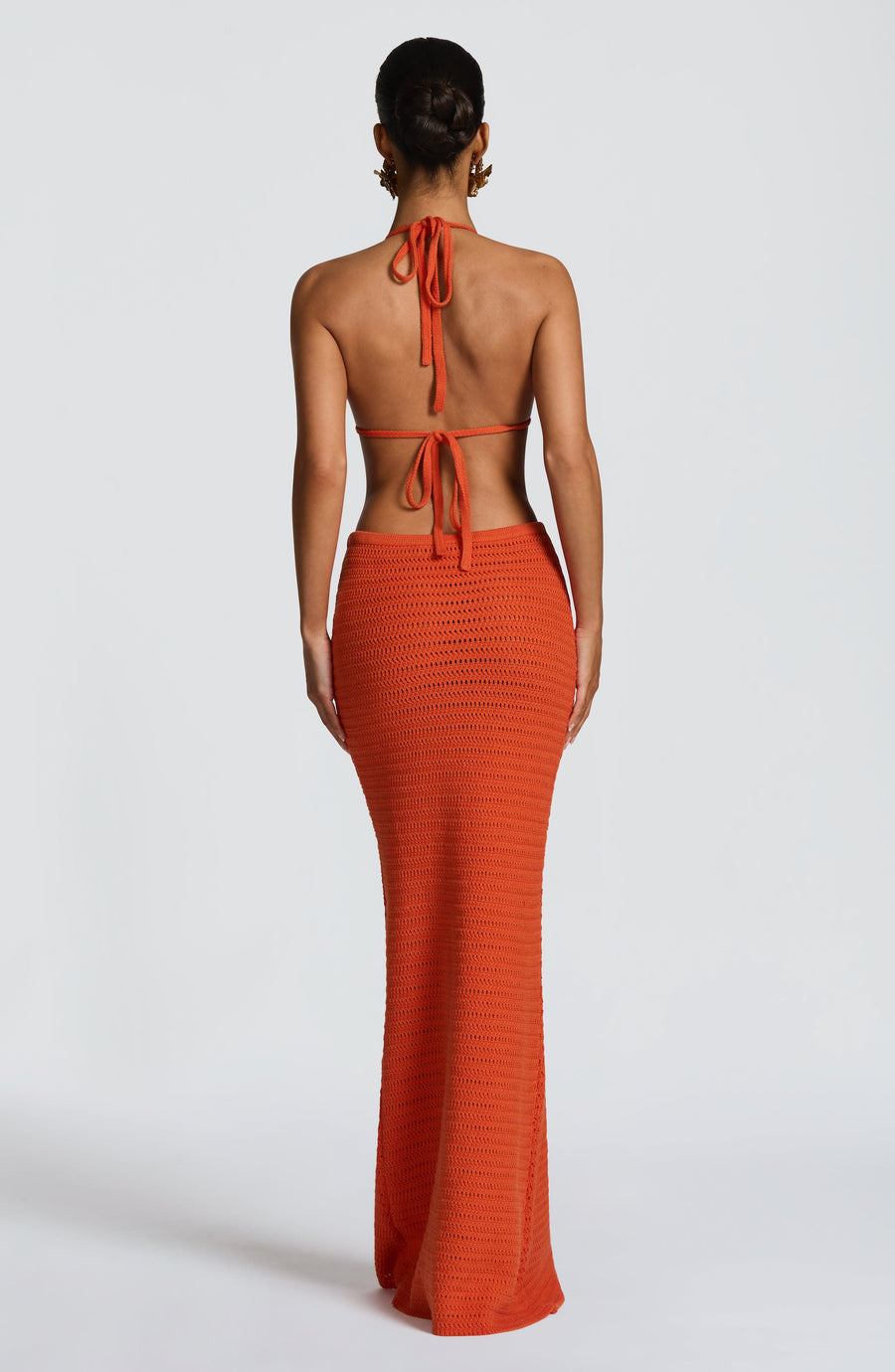 Sonia Maxi Skirt - Orange