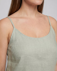 Nerissa Casual Linen Top