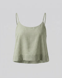 Nerissa Casual Linen Top in Linen