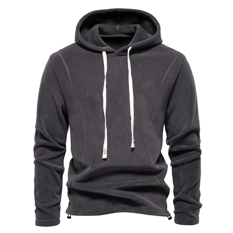 Nerissa Comfortable Hoodie in Dark Grey