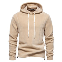 Nerissa Comfortable Hoodie in Light Khaki