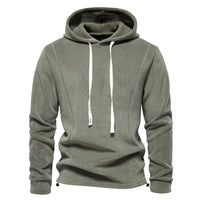 Nerissa Comfortable Hoodie in Olive Green