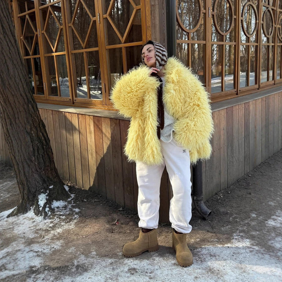 Nerissa Jacket in Yellow