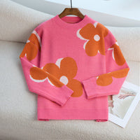 Nerissa Knit Sweater in Pink