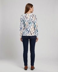 Nessa Elegant T-Shirt in Blue
