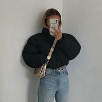 Nessa Jacket with Hood in Black