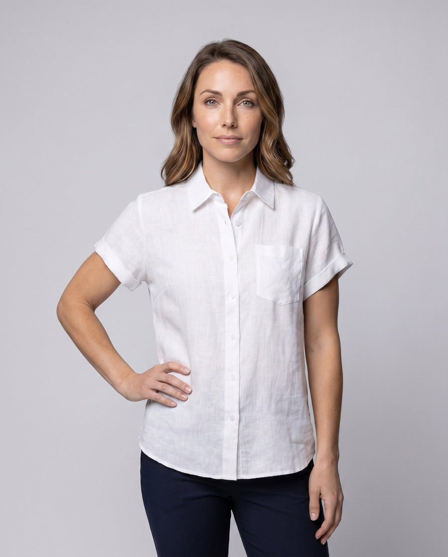 Neve Airy Linen Blouse