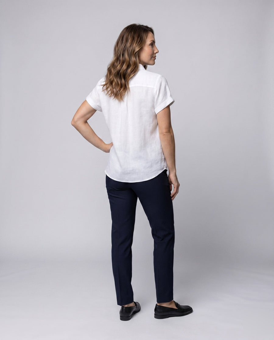 Neve Airy Linen Blouse