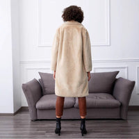 Neve Elegant Coat with Pockets