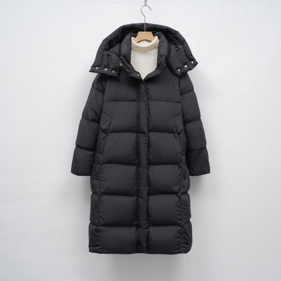 Neve Jacket with Hood in Black