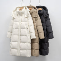 Neve Jacket with Hood in Khaki