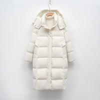 Neve Jacket with Hood in White