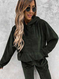 Neve Set in Olive Green