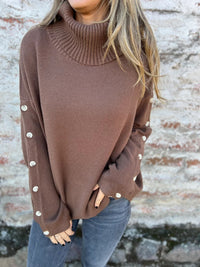 Neve Sweater in Dark Brown