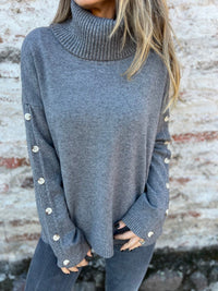 Neve Sweater in Dark Grey