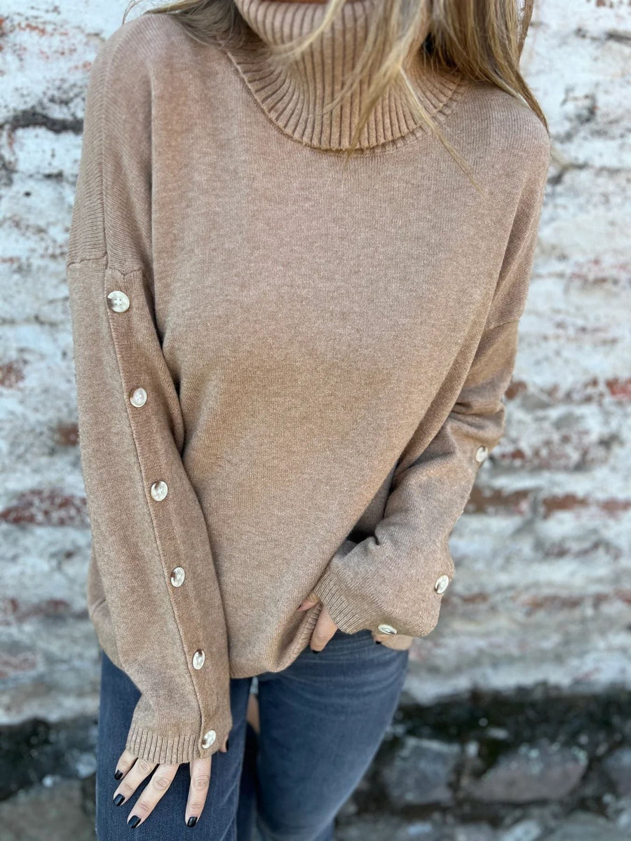 Neve Sweater in Khaki