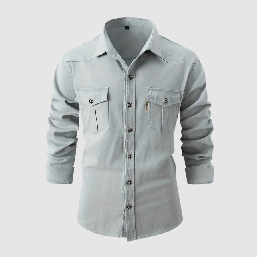 Nico Blouse in Grey