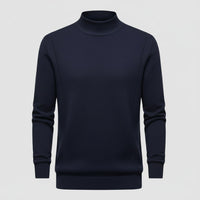 Nico Elegant Cotton Sweater in Blue