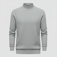 Nico Elegant Cotton Sweater in Grey