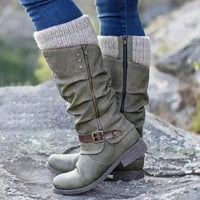Nico Orthopaedic Boots in Green