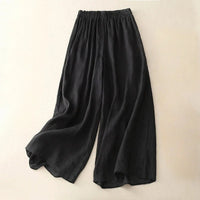 Nicole™ Elegant Loose Waistband Pants in Black