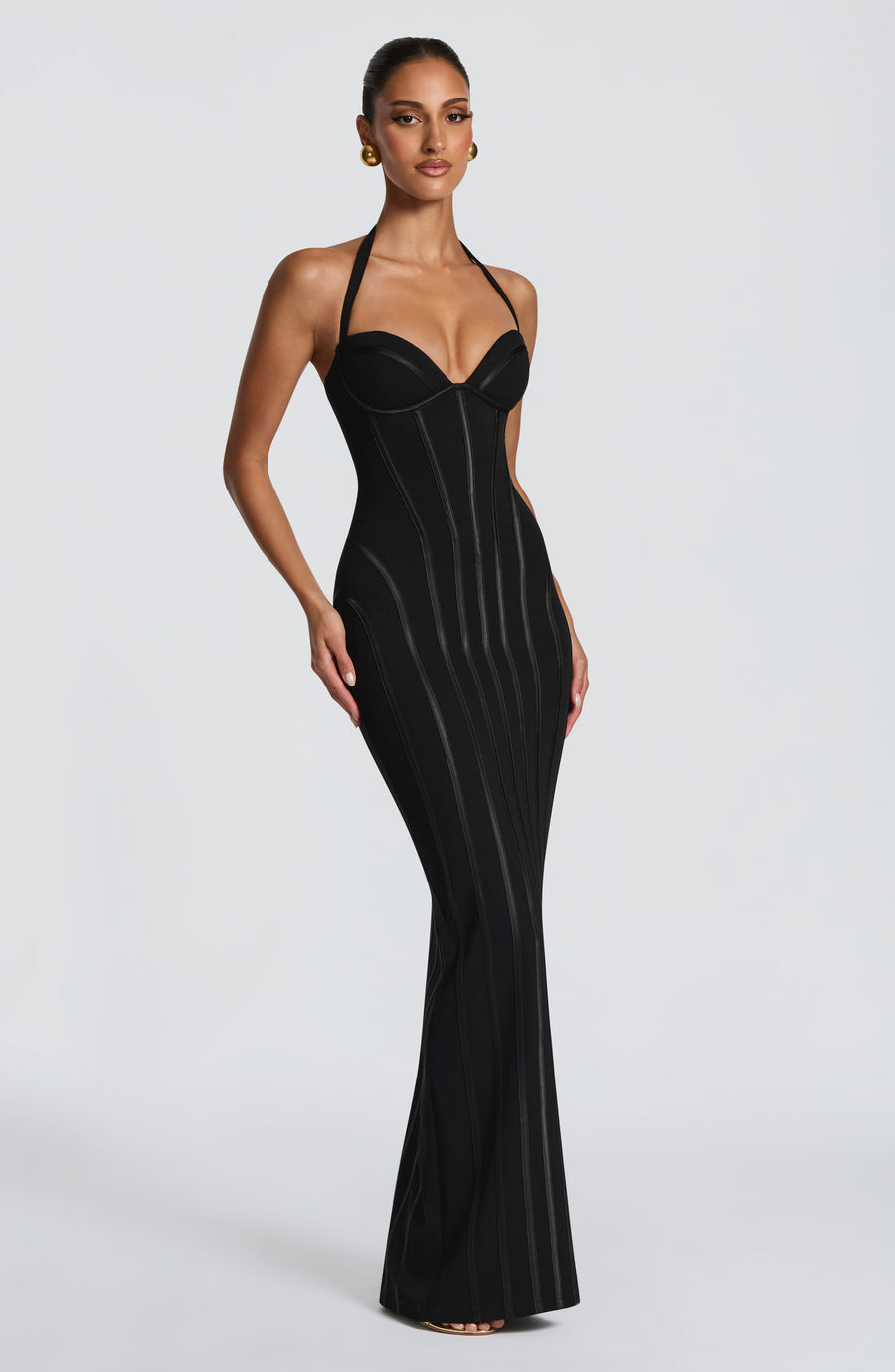 Ilona Maxi Dress – Black