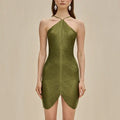 Nina Elegant Dress with Side Split