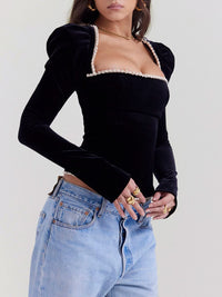 Nina | Velvet Corset
