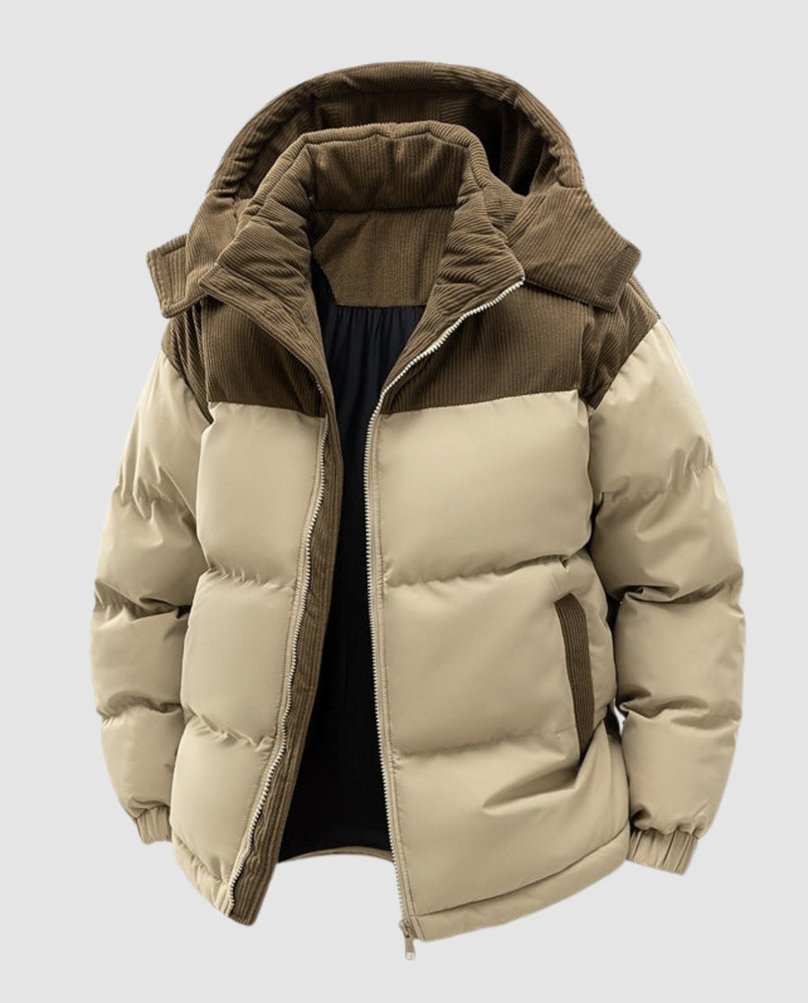 Nina Warm Jacket in Khaki