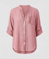 Noa Blouse in Pink