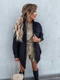 Noa Jacket with Pockets in Green