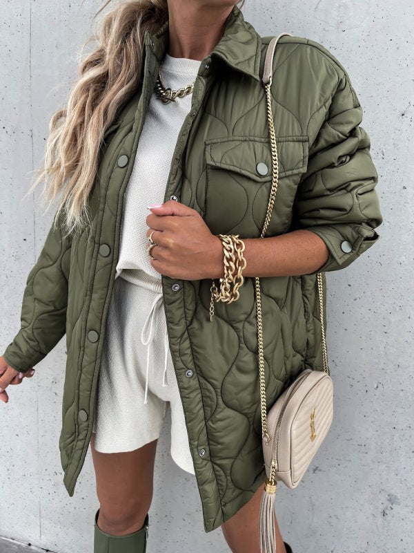 Noa Jacket with Pockets in Green