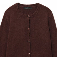Noa Wool Cardigan in Brown