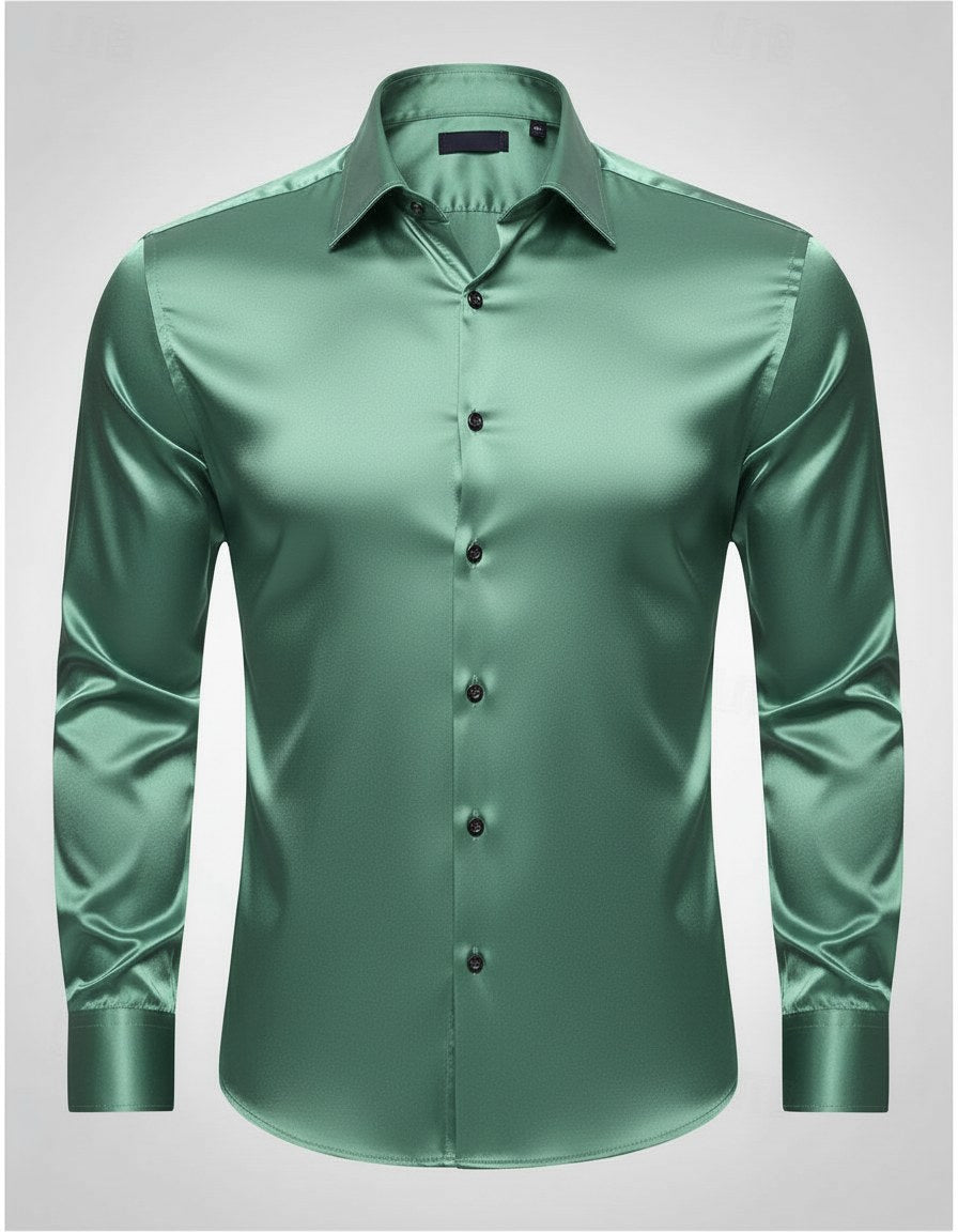Noah Elegant Shirt in Black