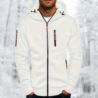 Noah Jacket with Hood in White