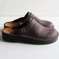Noah Orthopaedic Sandals in Dark Brown