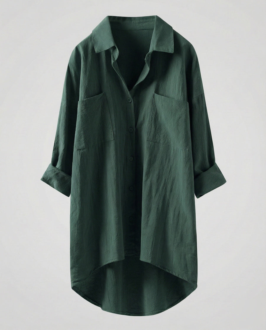 Noelle Blouse in Green