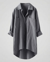Noelle Blouse in Grey