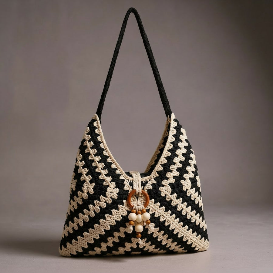 Noelle Crochet Carryall in Monroe