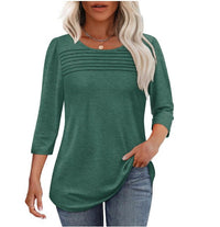 Noelle Elegant Top in Meeres Green