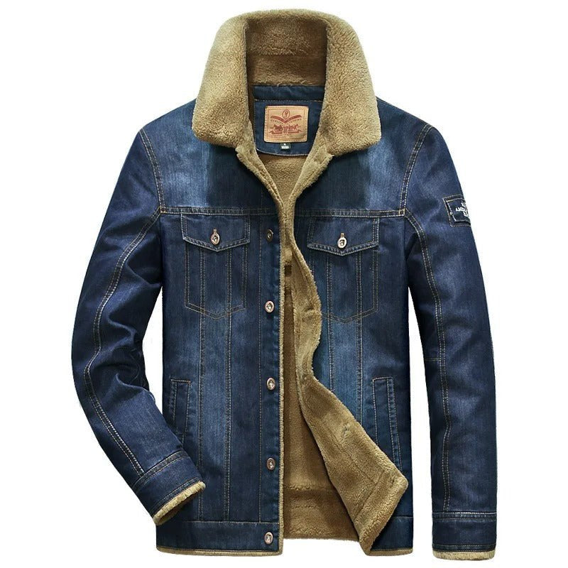 Nolan Comfortable Jacket in Light Blue