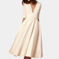 Nora Classic Midi A-Line Dress