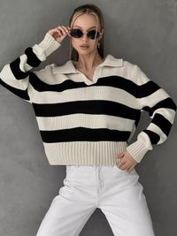 Nora Knit Sweater in Apricot