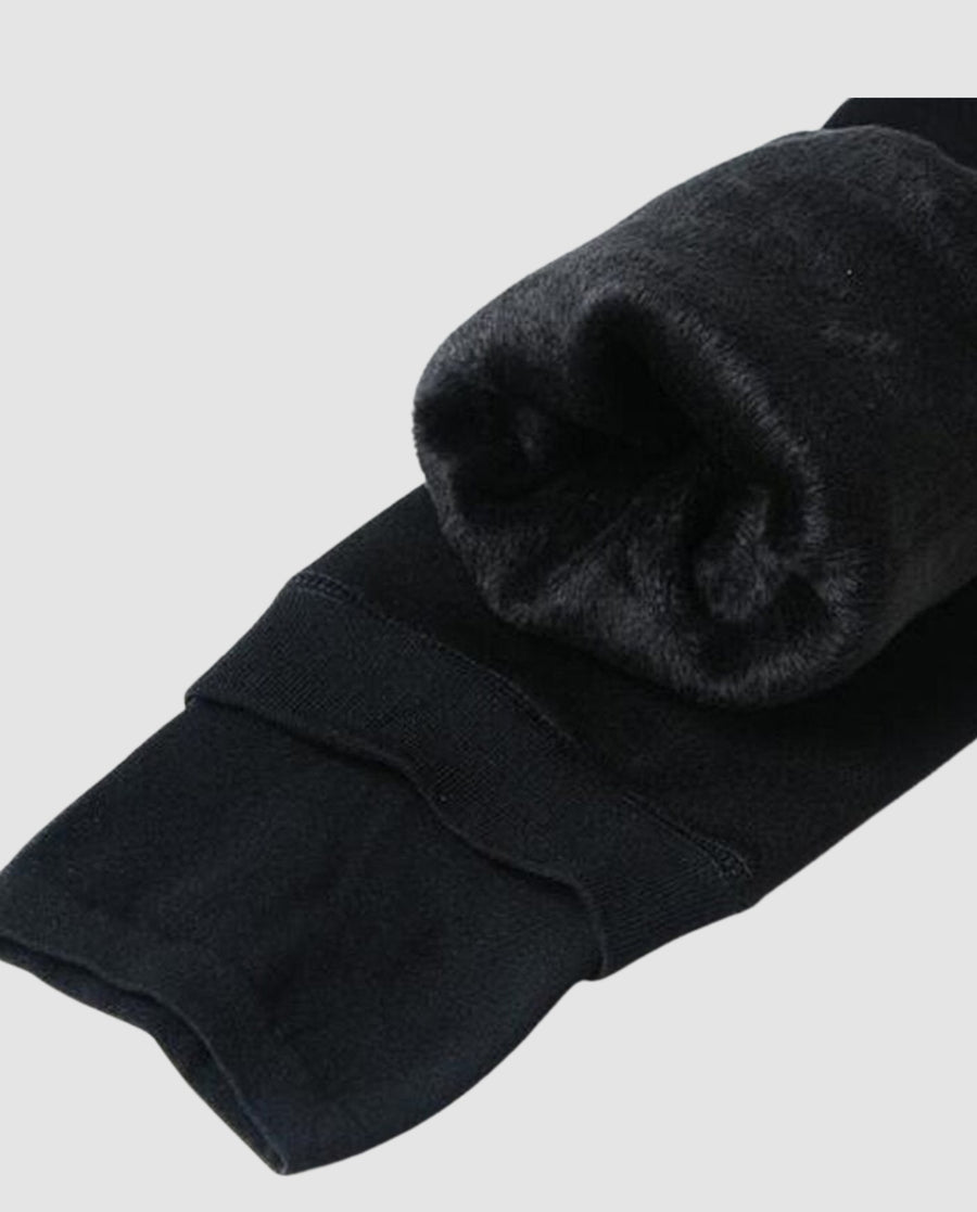Nora Warm Leggings in Black