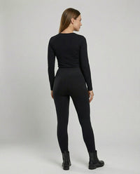 Nora Warm Leggings in Black