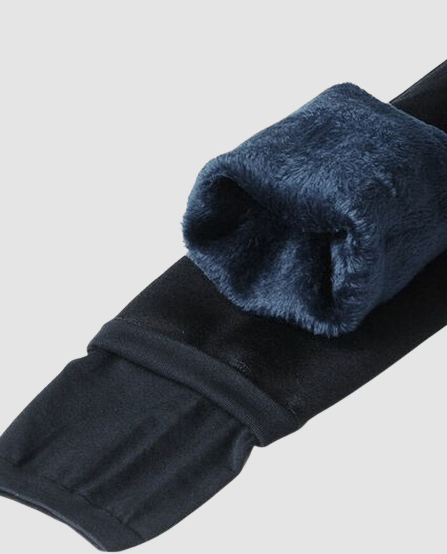 Nora Warm Leggings in Navy